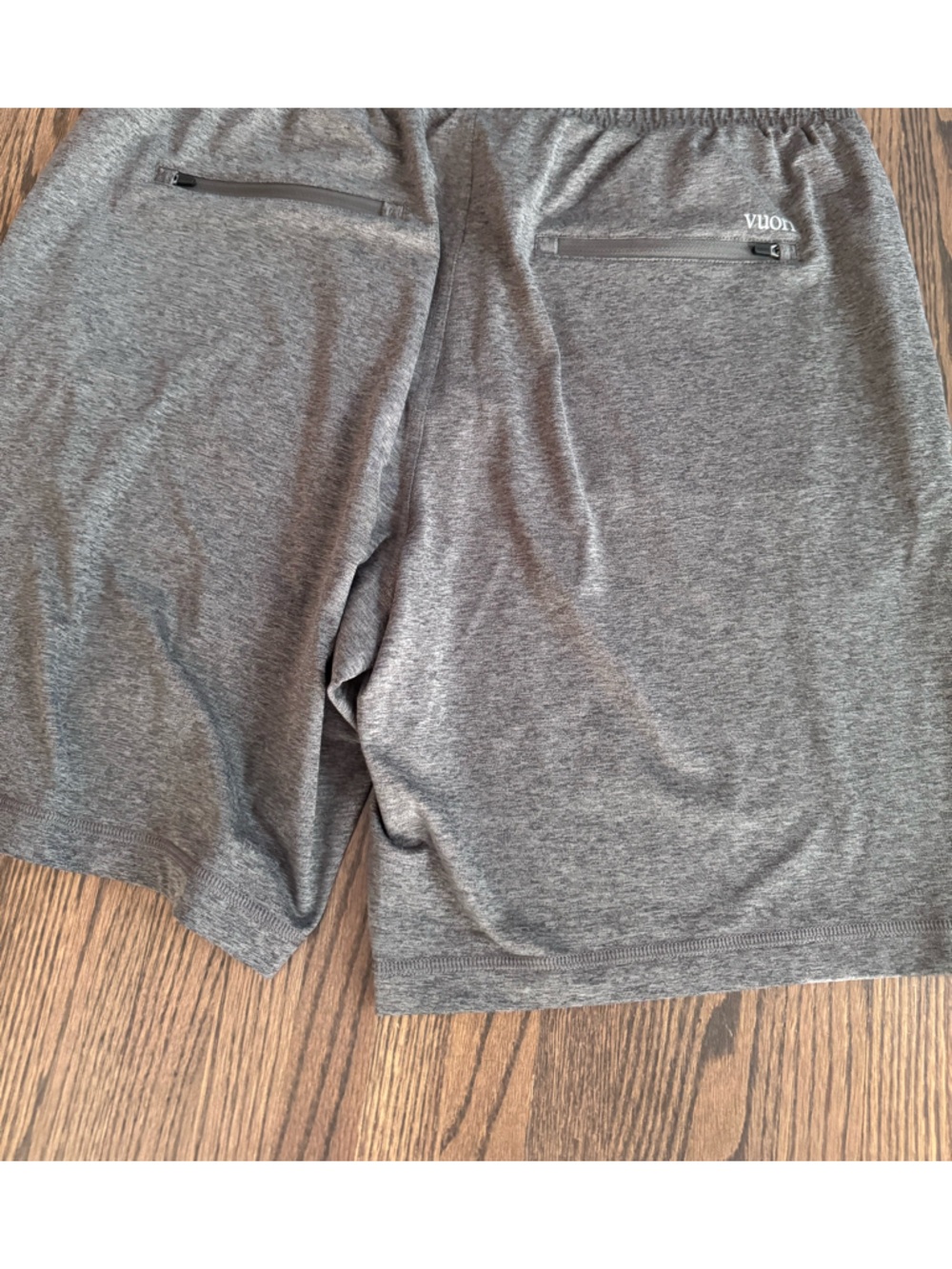 Vuori Men's Athletic Shorts 4 Pack - Black, Navy, Gray, Light Gray - Picture 7 of 13